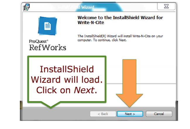 InstallShield Wizard will load. Click on Next.