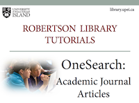 OneSearch: Academic Journal Articles